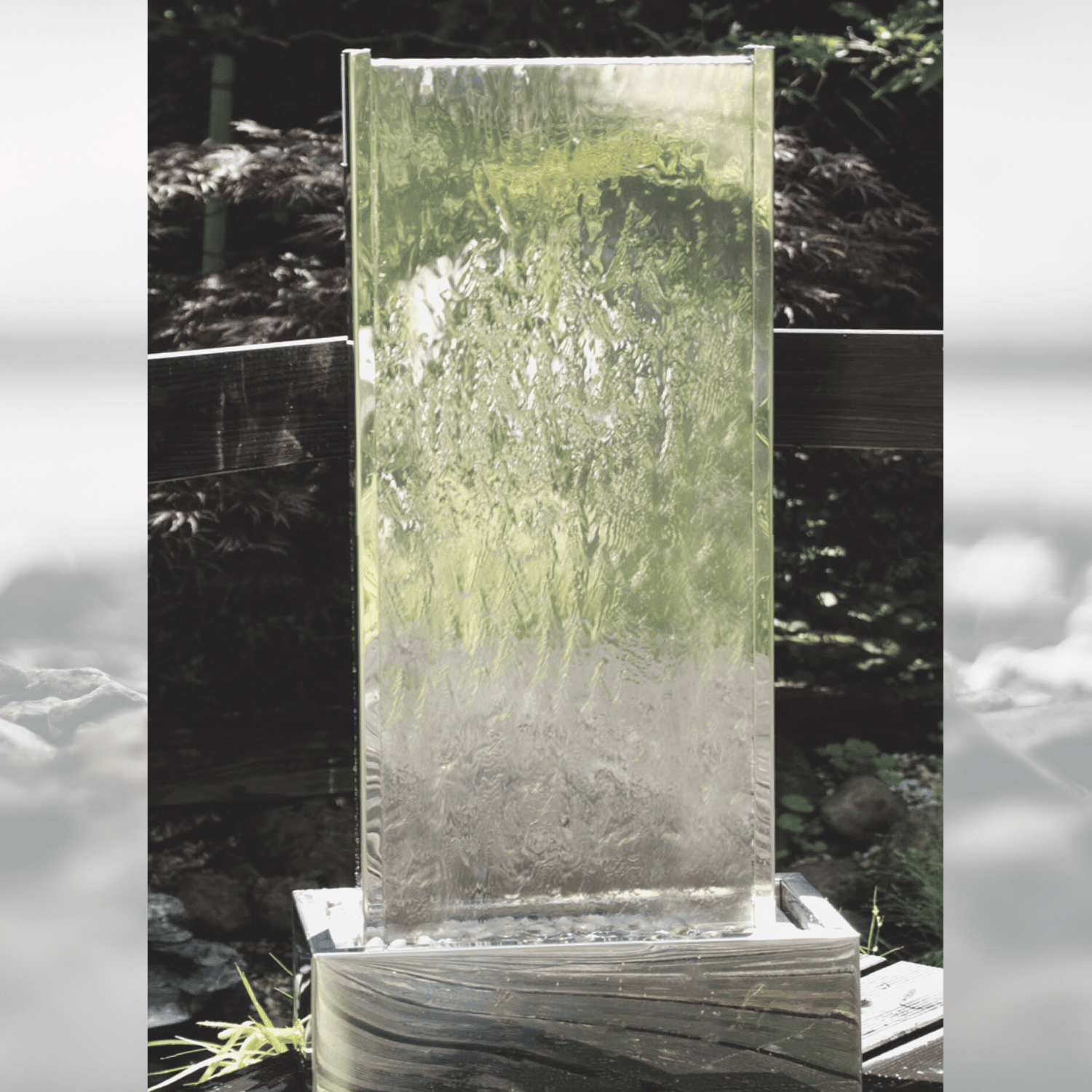 Muro Vandvæg 176 cm – Elegant vandfeature til haven
