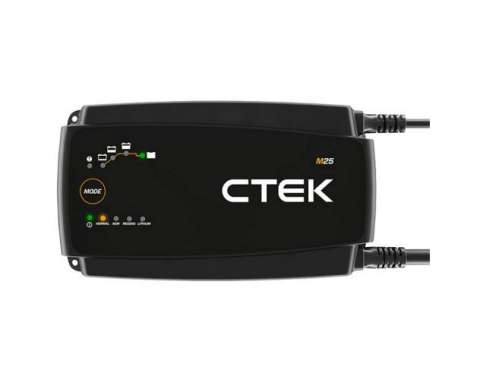 CTEK M25 25 Amp Batterioplader til Marinebatterier - Tilbud!
