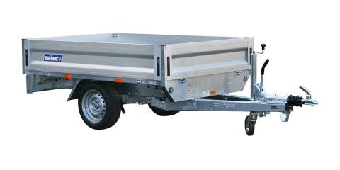Robust erhvervstrailer 13p115 til effektiv transport på tilbud