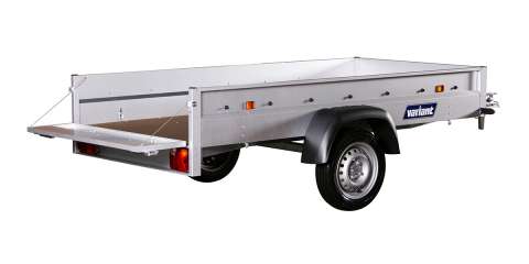 Variant Trailer 713 S3 Inkl  Presenning   Næsehjul