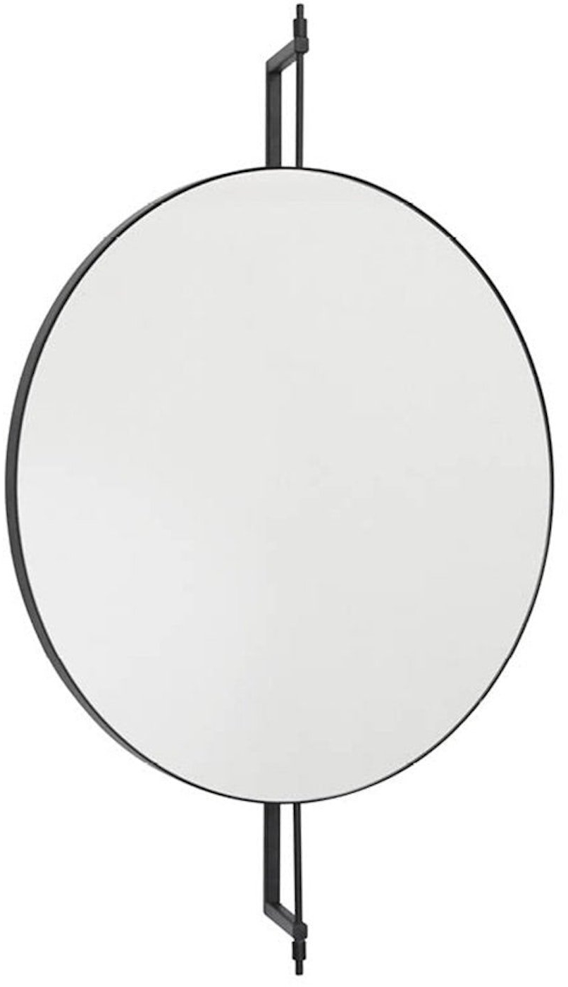 Spejl Kristina Dam Rotating Mirror Roterende Sort Stål 91ã 60