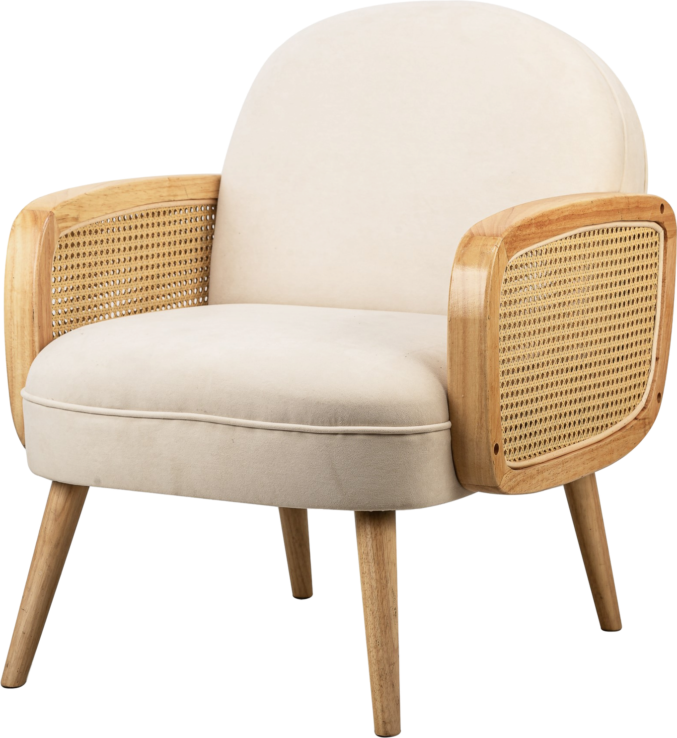 Elegant Calvi Loungestol i Beige – Ergonomisk Design
