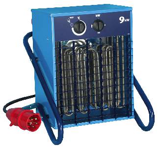 Värmefläkt     400v 9kw