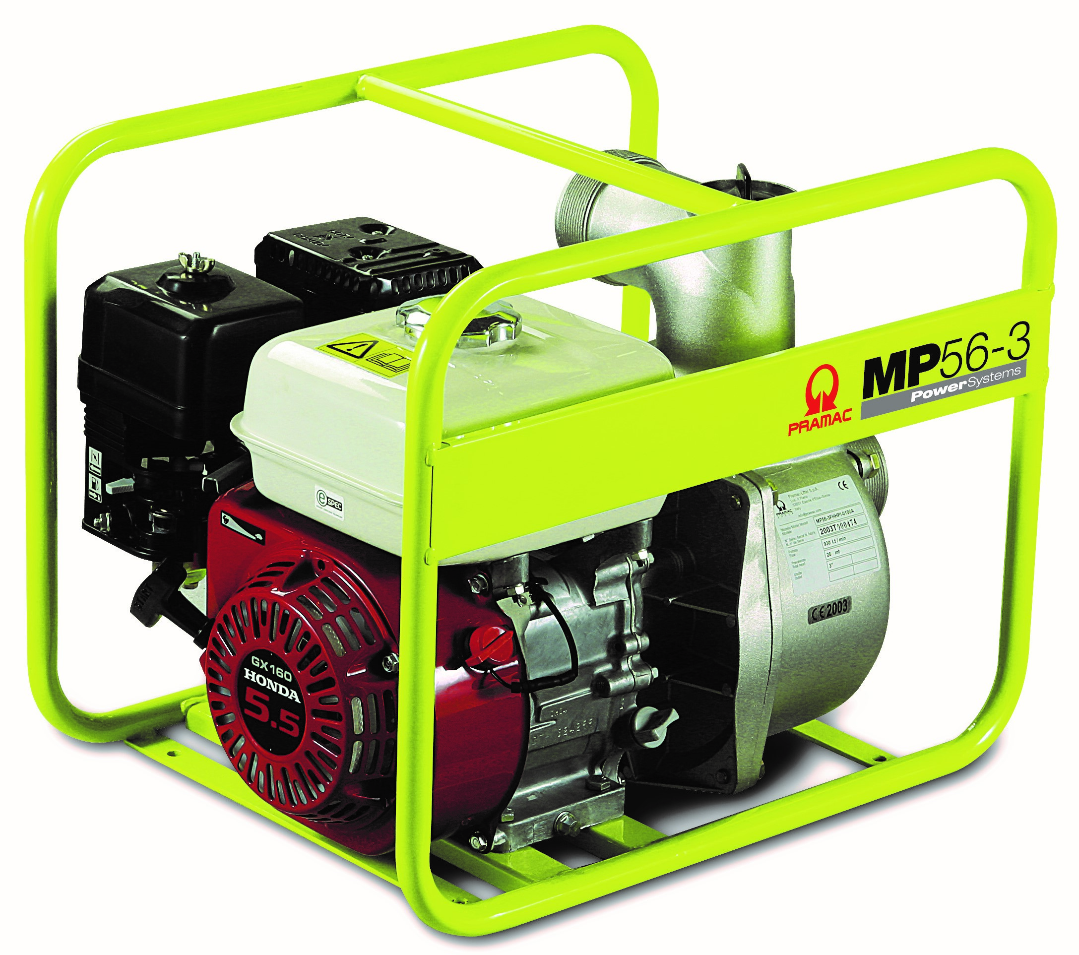 Mp56-  Quot  Pramac Motorpumpe Spilde-   Drikkevand