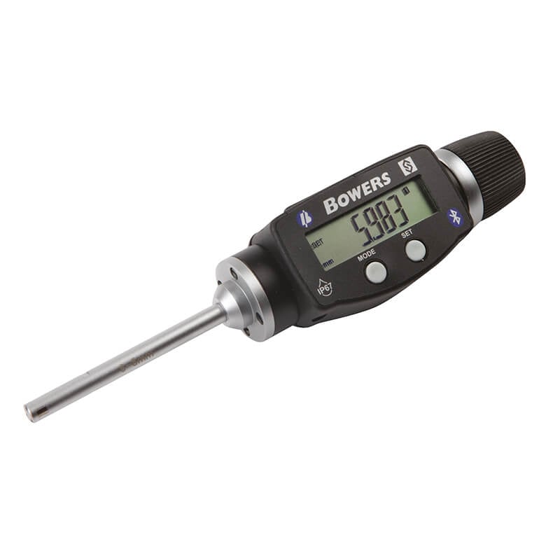 Bowers Xtd6m Digital Mikrometer med Kontrolring - Tilbud!