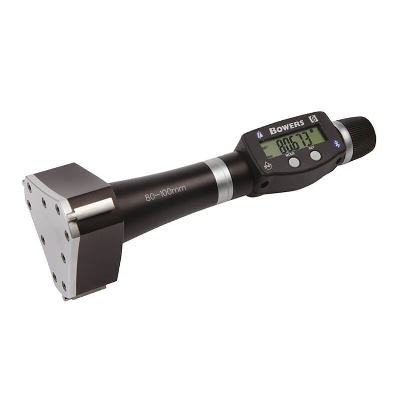 Bowers Xtd80m Digital Mikrometer 80-100 mm med Kontrolring
