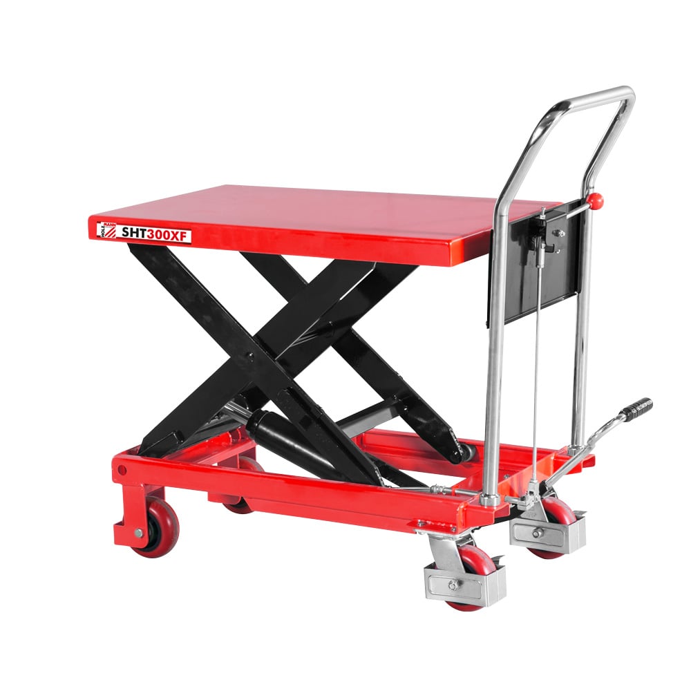 Hydraulisk Saks Løftevogn 300 - Ergonomisk Løfteudstyr