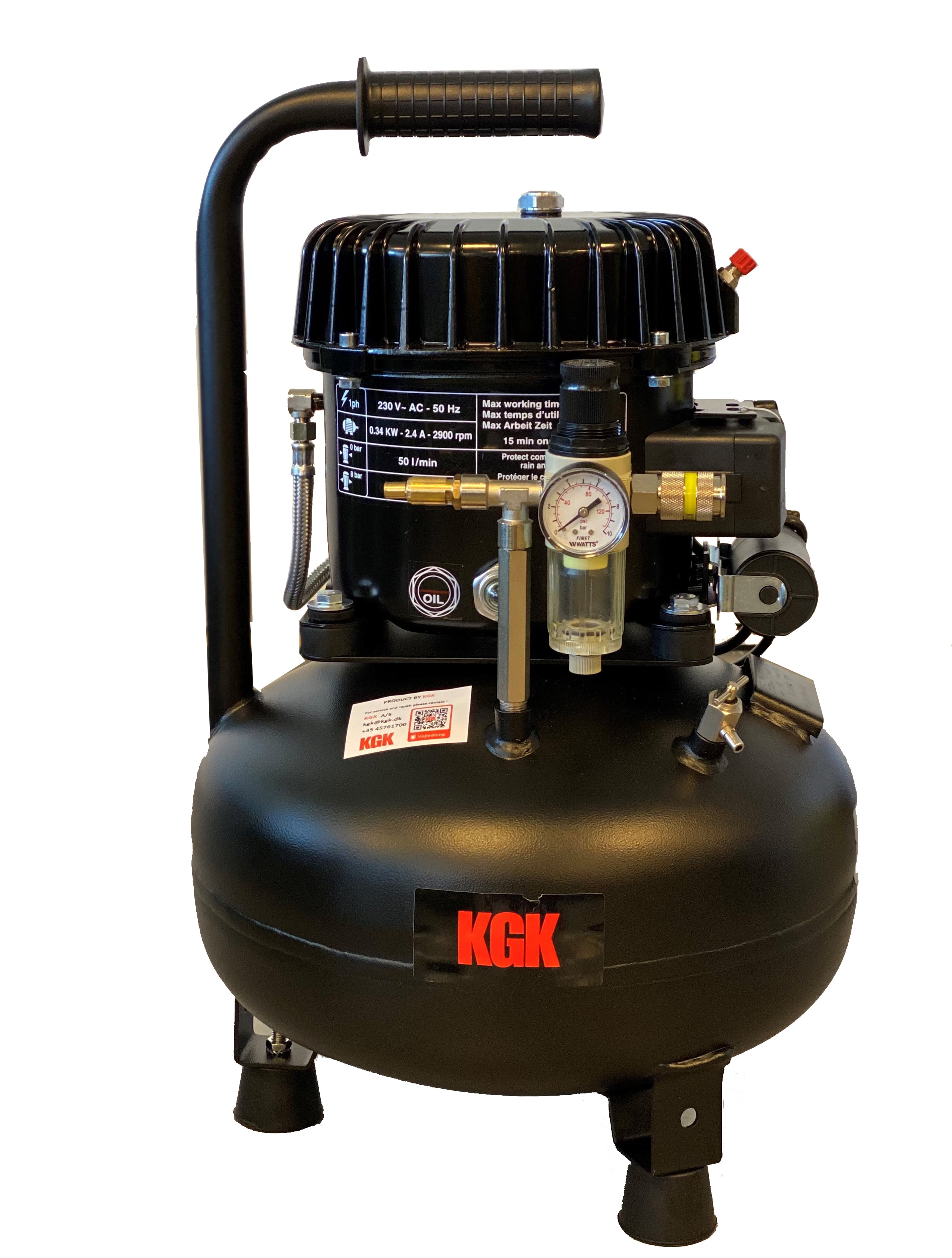 Kompressor 50l Kgk Olieholdig