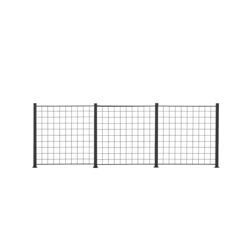 Fag Espalie Sort 100x100   Inkl    Alu Stolper 108   116-092