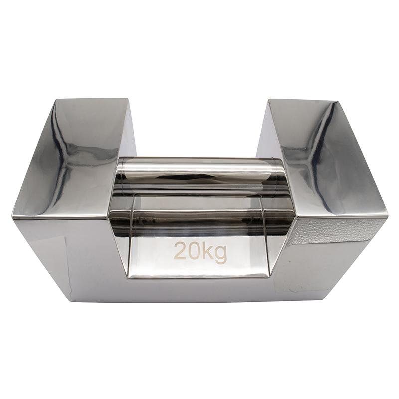 Kalibreringslod 20kg   1000mg Klasse  Quot M1 Quot    Rustfrit Stål Med Greb