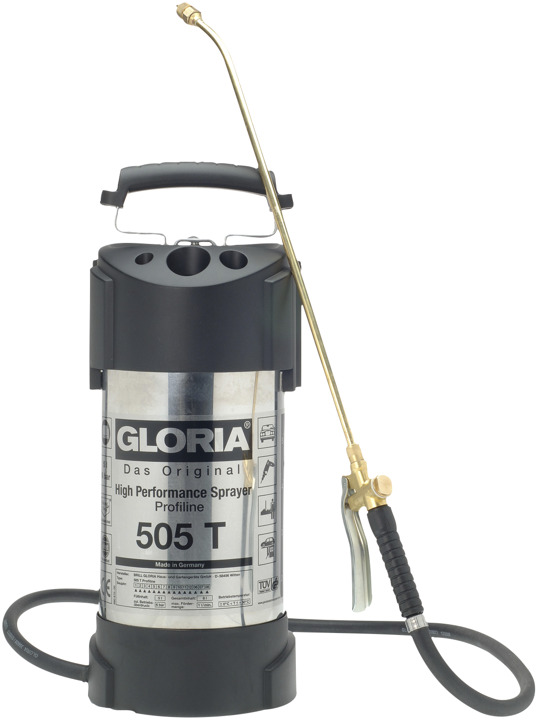 Gloria Højtrykssprøjte Profline 505t   Ltr
