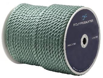 Polysoft Tågvirke 12mm Grøn - Blødt og UV-bestandigt Reb