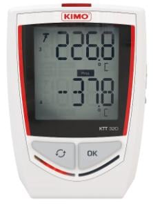 Kimo Kistock Ktt320 Datalogger Bluetooth Opkobling Til Smartphone
