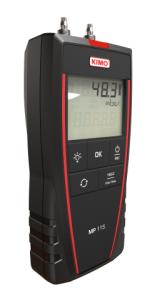 Kimo Mp115s Differenstrykmanometer med Kalibreringscertifikat