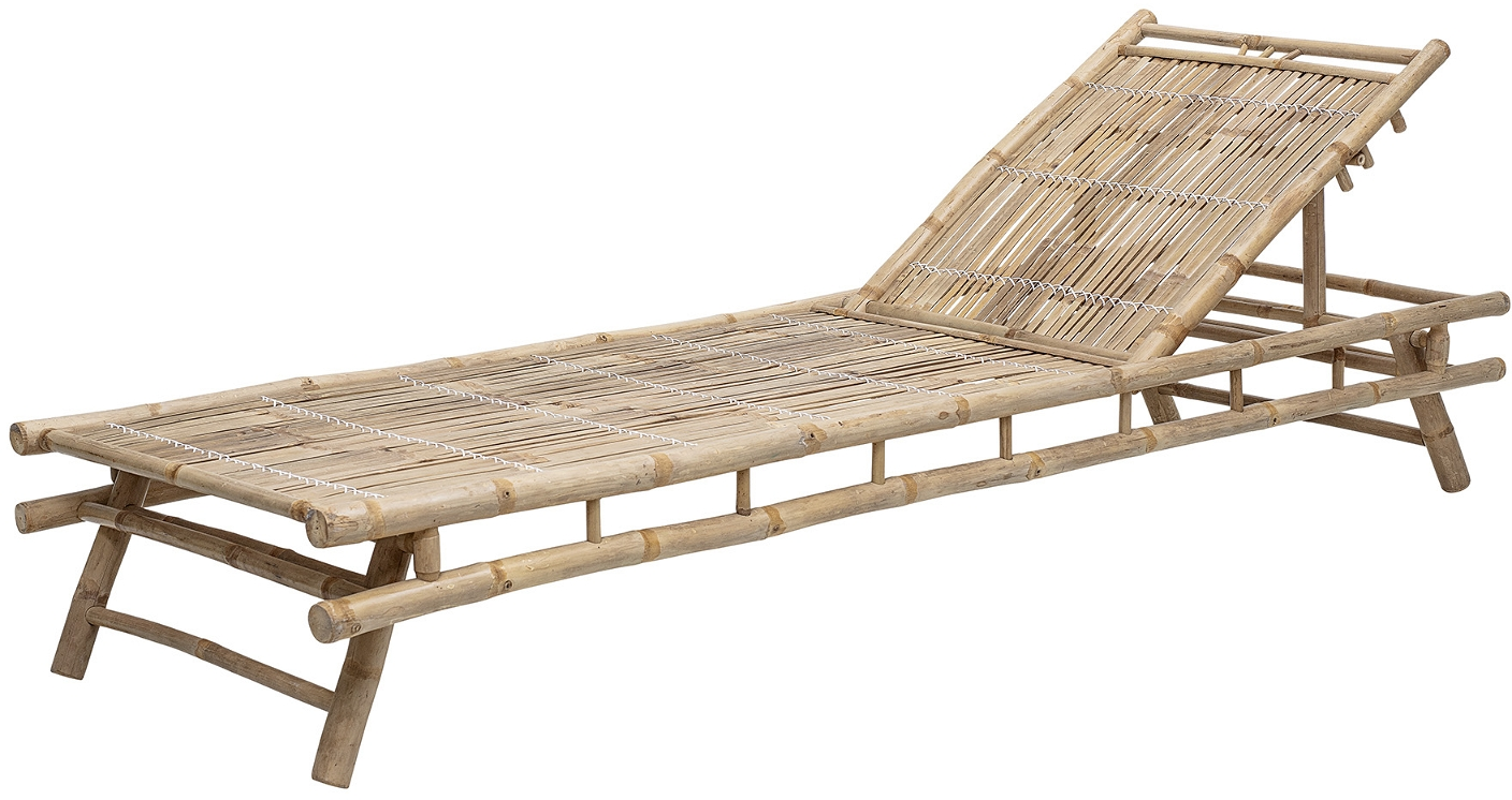 Udendørs Bambus Daybed fra Bloomingville – Elegant Solvogn