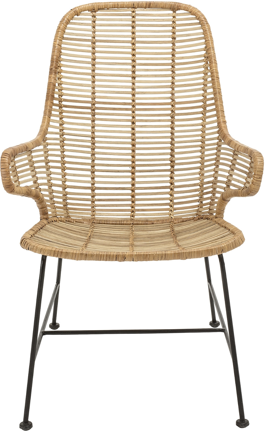 Loungestol Bloomingville Cozy Lake i Rattan og Jern
