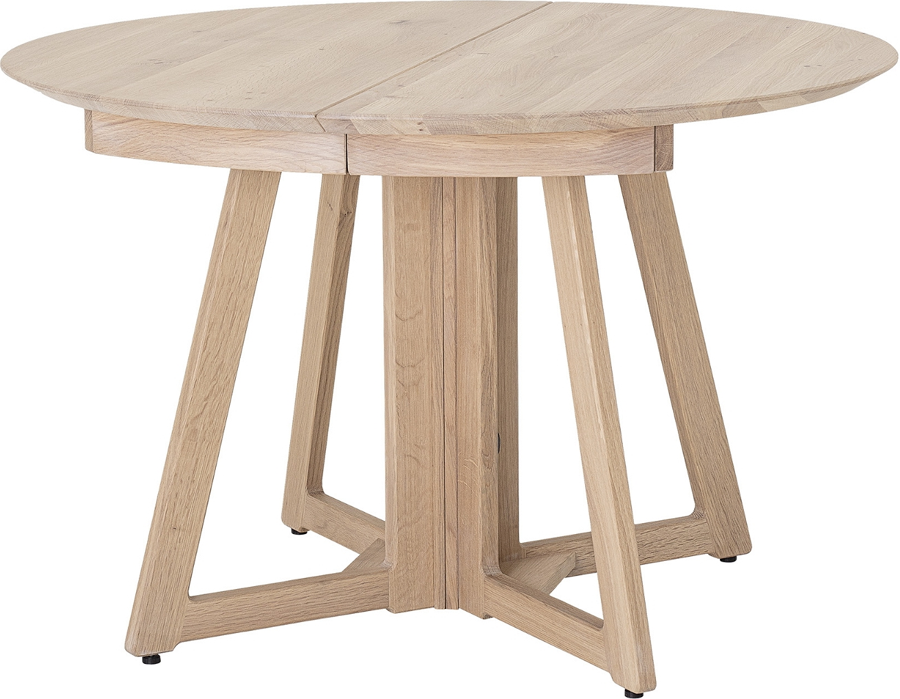Rundt Egetræ Spisebord Owen - Elegant Design til Dit Hjem
