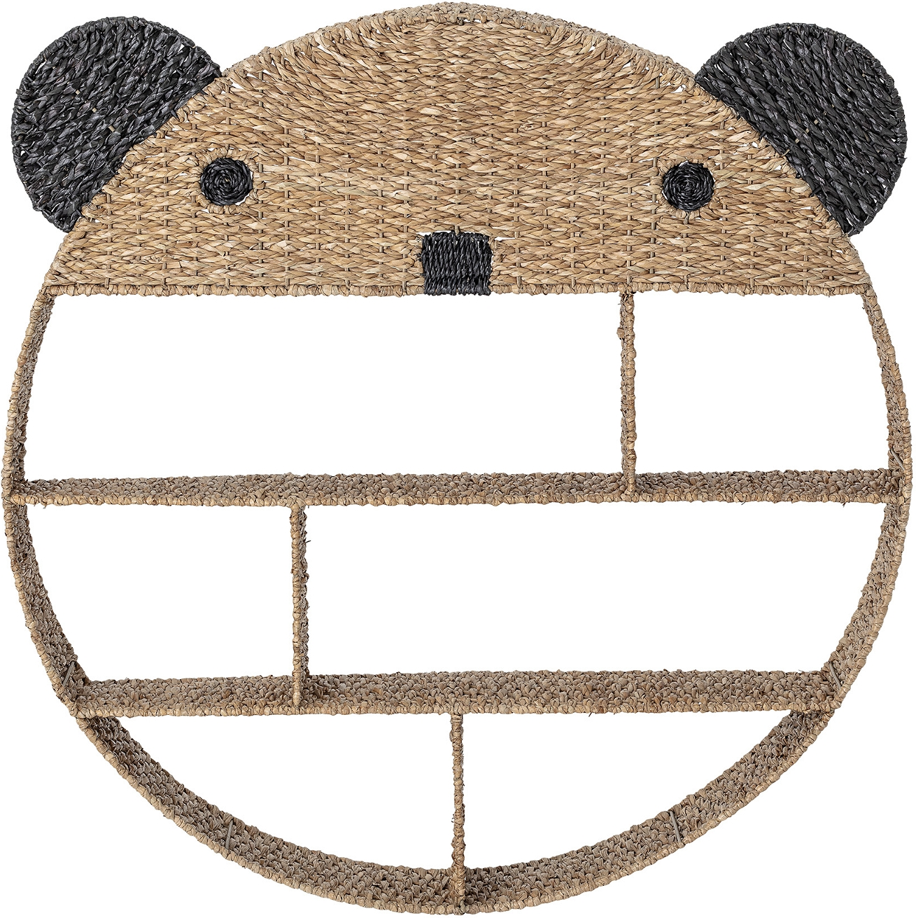 Unik Bloomingville Ghalia Bogreol i Natur Rattan