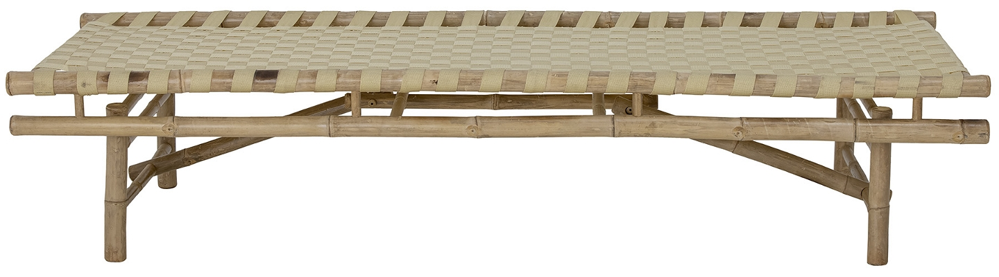 Udendørs Daybed i Bambus - Elegant Naturdesign 70x190