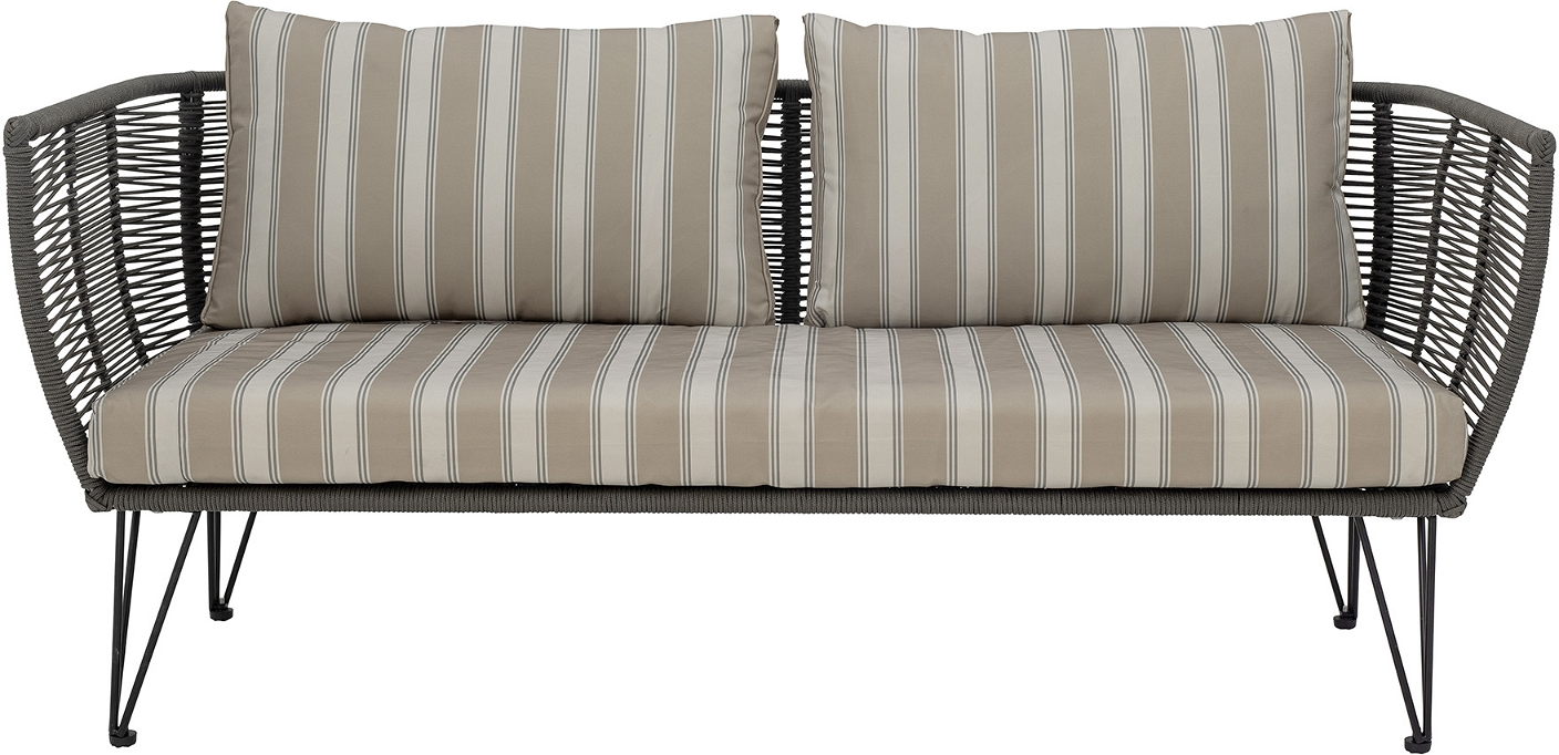 Udendørs Sofa Lounge Mundo i Grøn Metal – Stilfuld Afslapning