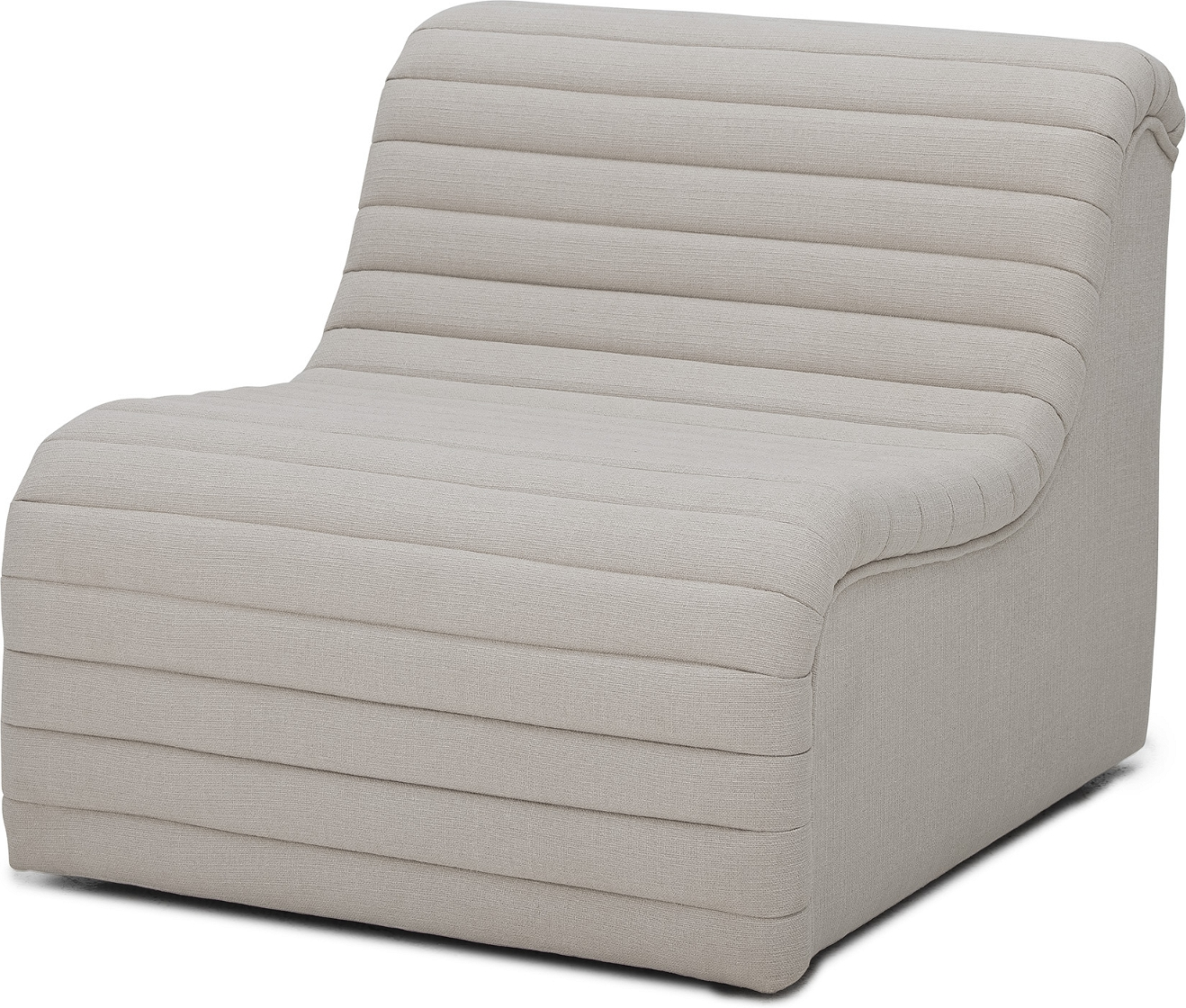 Elegant loungestol Bloomingville Allure i naturfarve