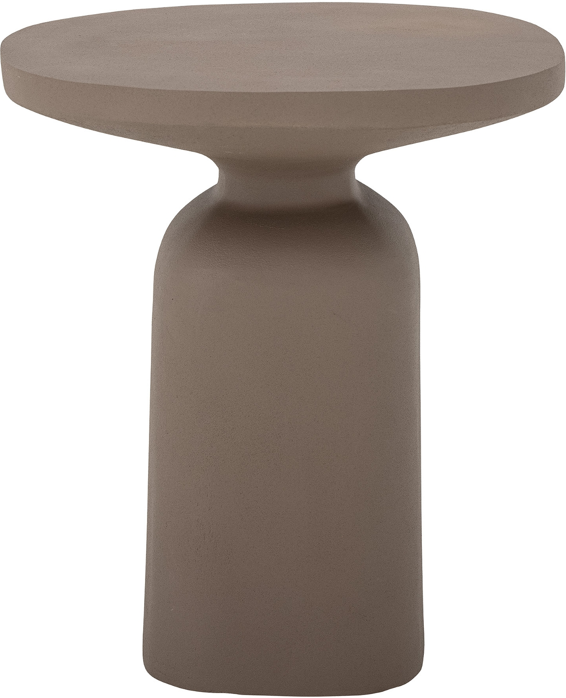 Sidebord Bloomingville Millan   Aluminium ø44     H50   Brun