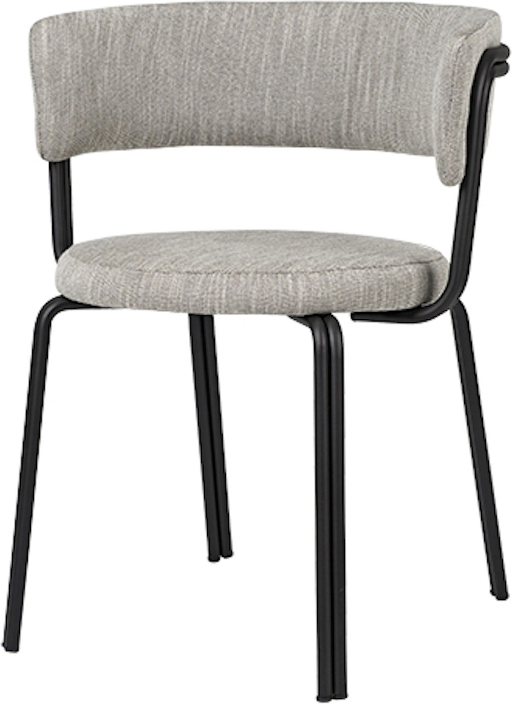 Elegant sort spisebordsstol Oda fra Broste Copenhagen