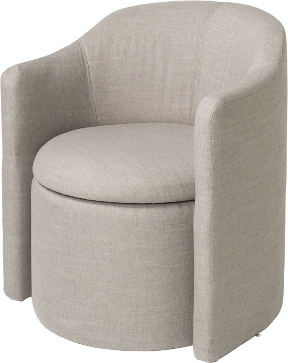 Loungestol Broste Copenhagen Pond Grå  Polyester Viskose  H75xb65xl66
