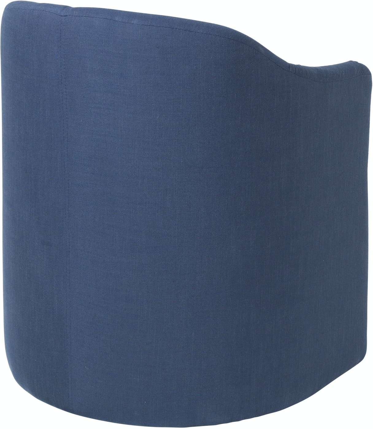 Loungestol Broste Copenhagen Pond Blå Polyester-viskose Letvægt åndbar Lænestol 75x65x66