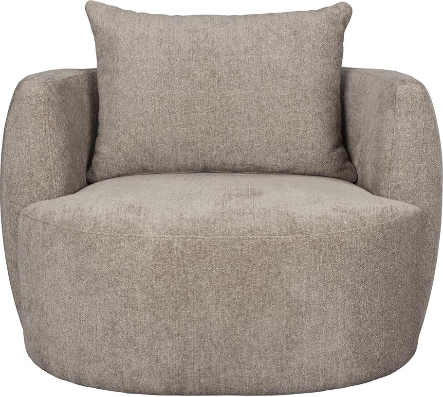 Elegant Loungestol i Stengrå fra Dutchbone – Tilbud!