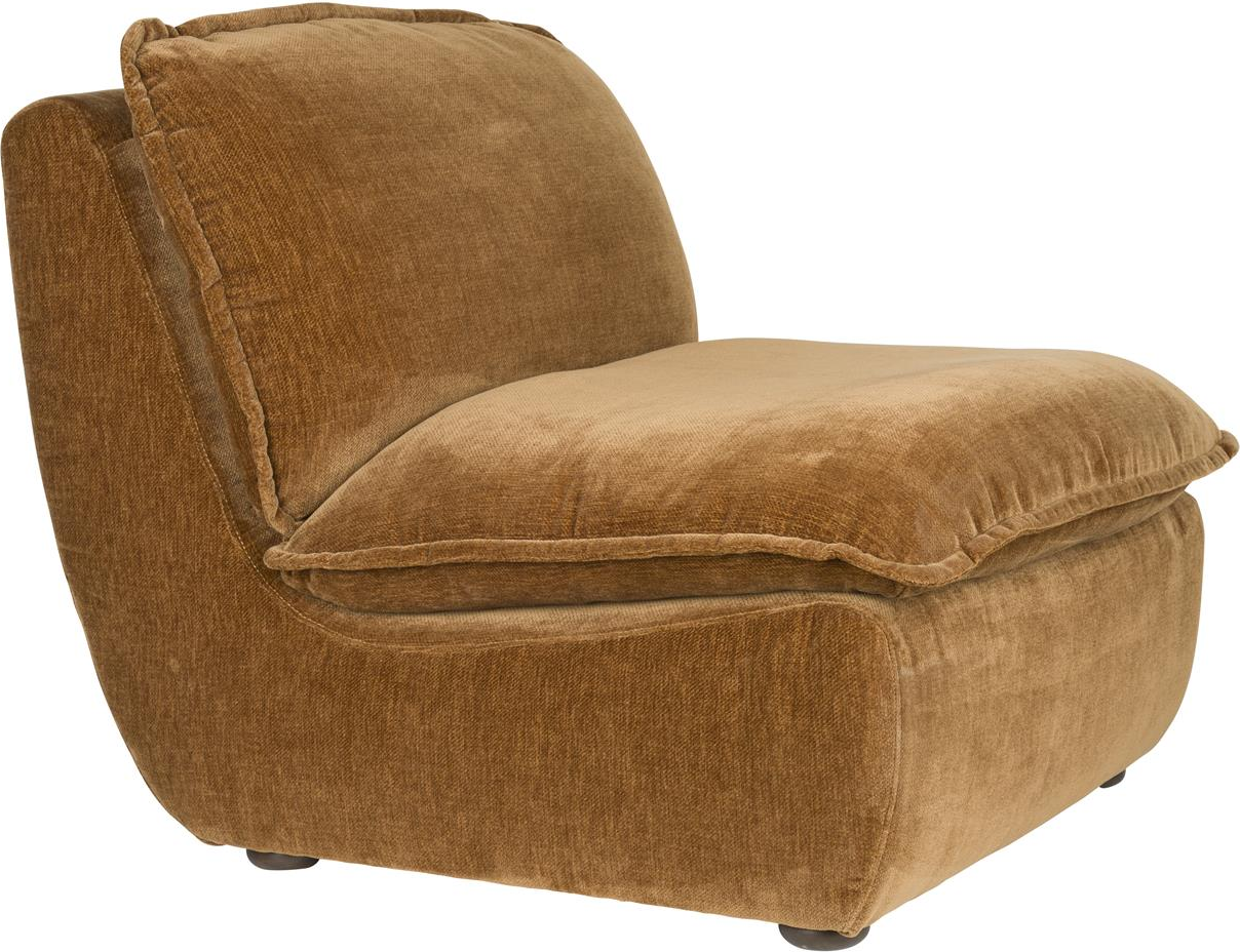 Loungestol Dutchbone Radley i Kastanjebrun – Stil og Komfort