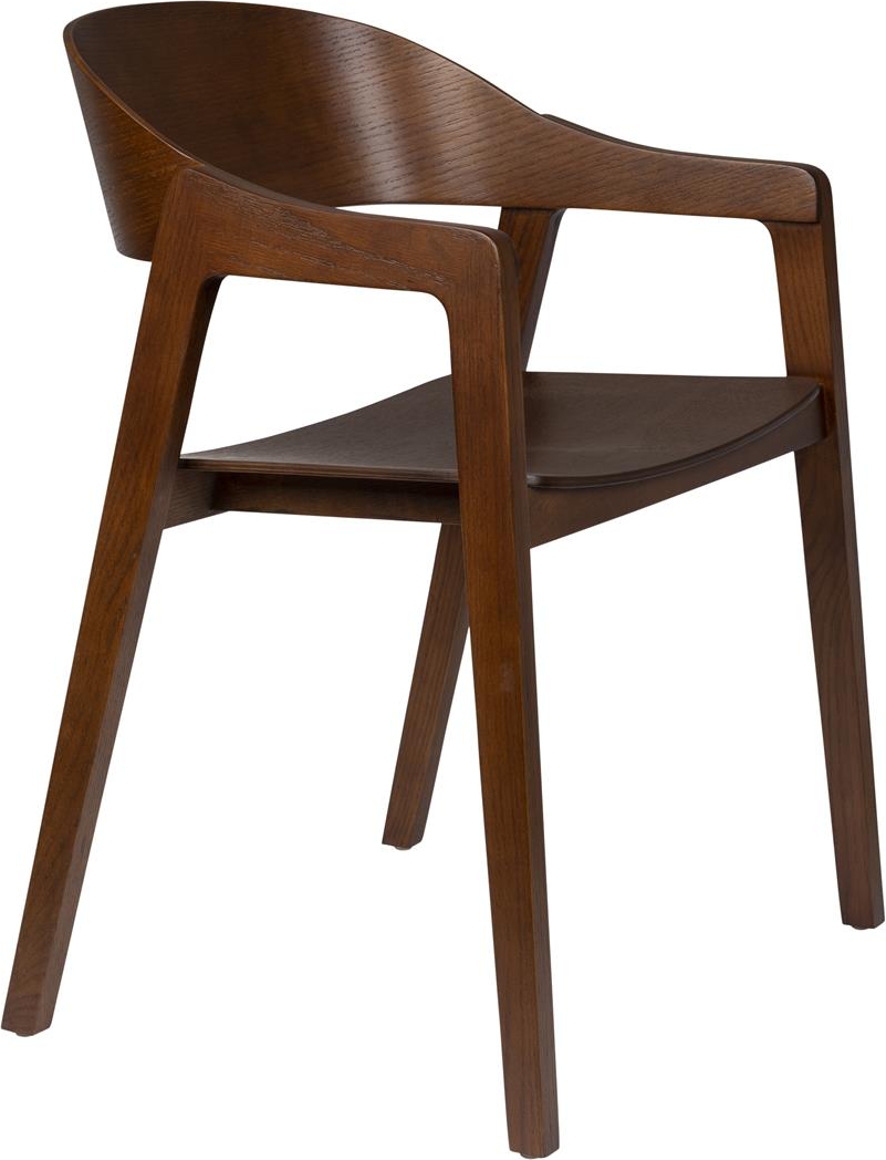 Mørkebrun spisebordsstol fra Dutchbone - Elegant design til hjemmet