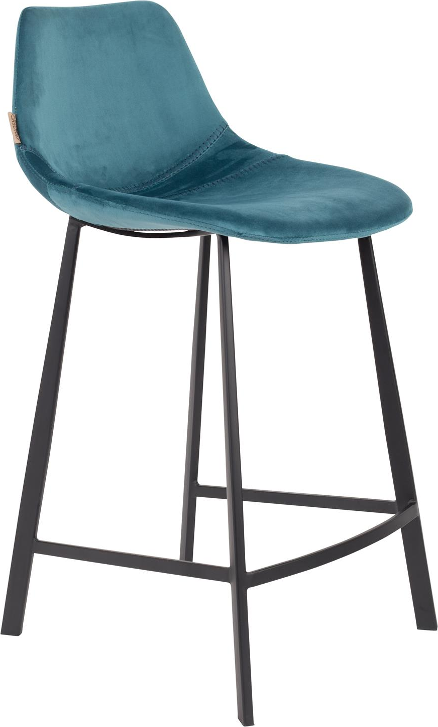 Barstol Dutchbone Franky i Blå - Elegant og Komfortabel