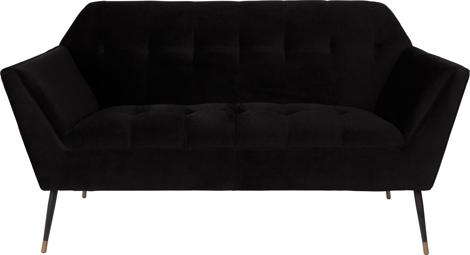 -personers Sofa Dutchbone Kate Kulsort Kompakt Stofsofa 79x148 5x80