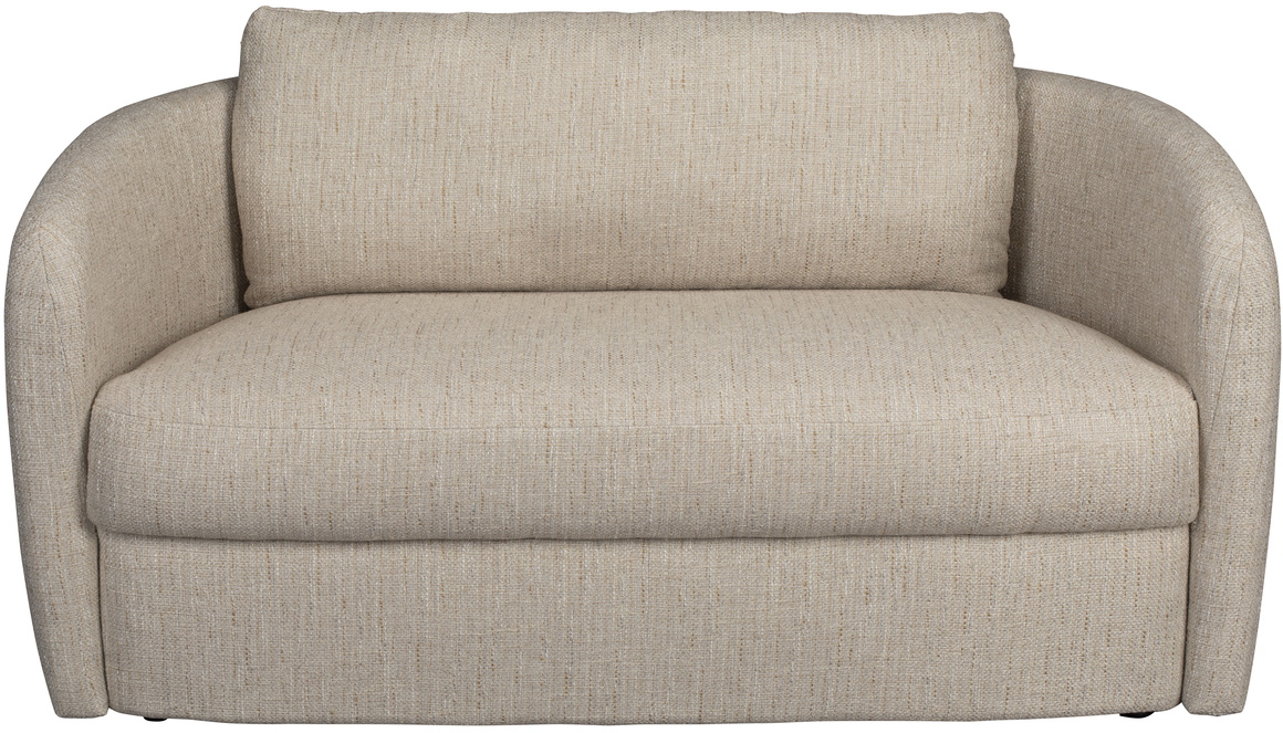 -personers Sofa Dutchbone Boho Stenlysgrå Polstret Polyester Silikoniseret Fiber Aftageligt Betræk Samlet
