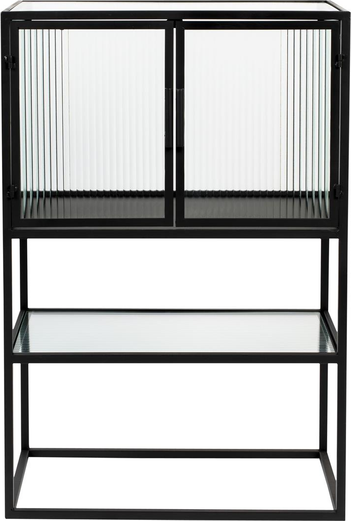 Vitrineskab Dutchbone Boli Offwhite – Elegant Industriel Design