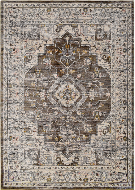 Flerfarvet Orientalsk Gulvtæppe Troye 290x200 cm - Tilbud!