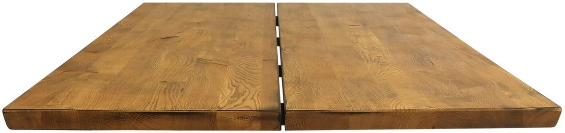 Asta Plankebordplade i Massivt Egetræ – Vintage Stil 240 cm