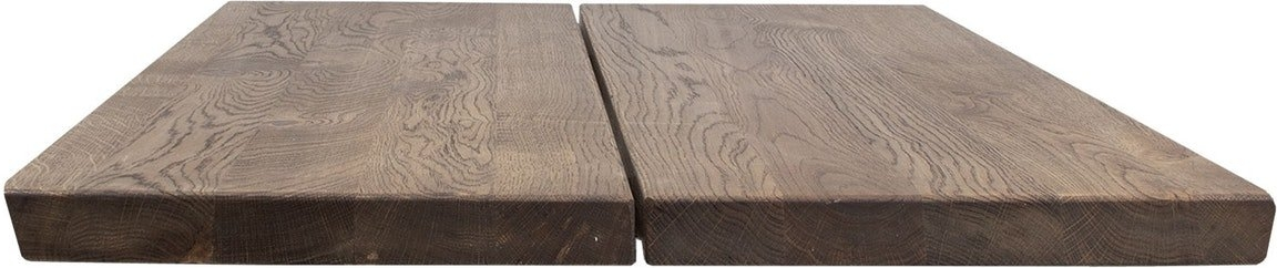Plankebordplade House   Sander Asta Egetræ Smoked 4x80x140   Spisebordplade