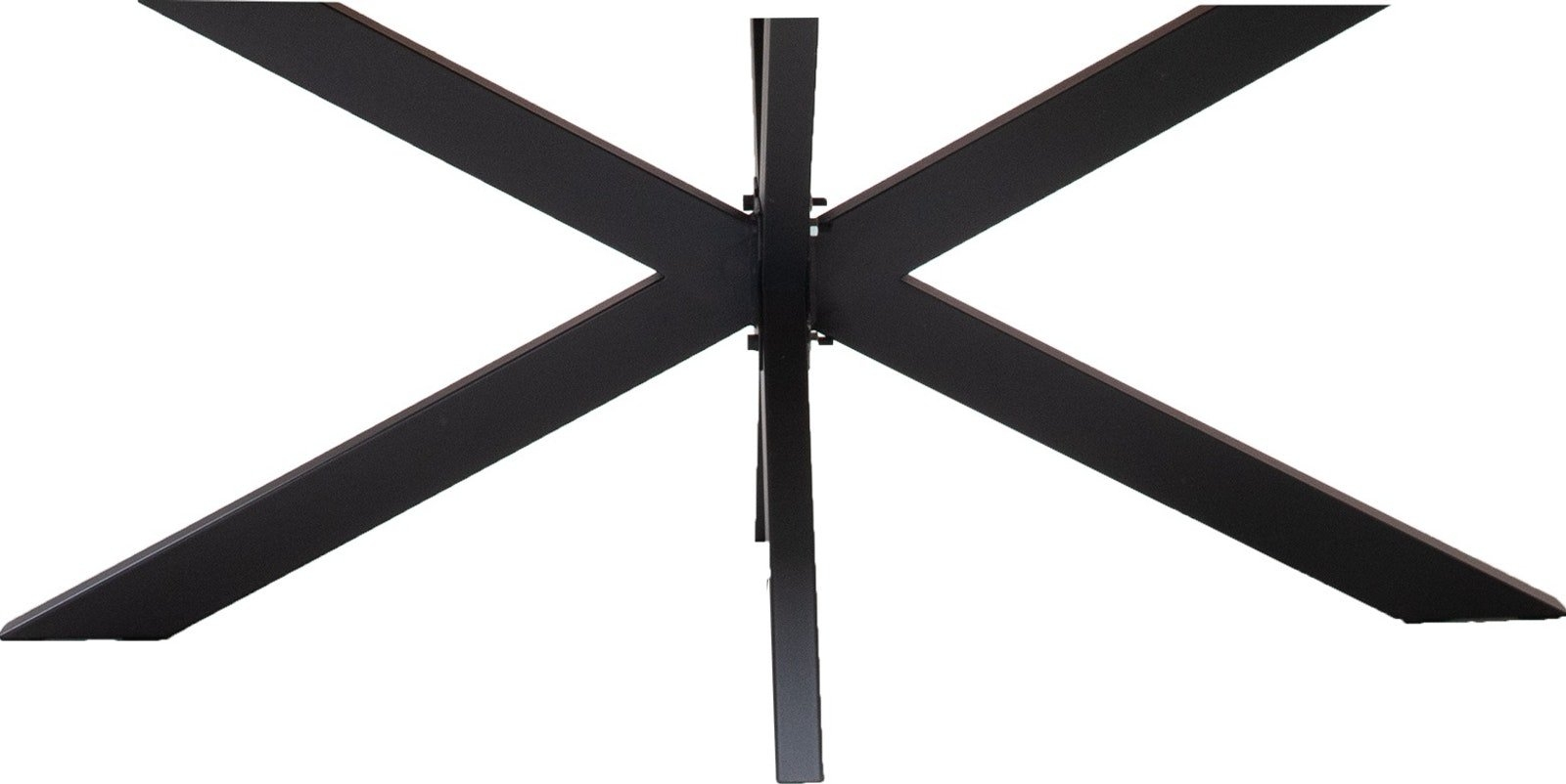 Bordstel Til Plankeborde House   Sander Star Base Sort Jern H71x70x150
