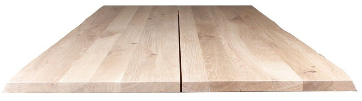 Tillægsplade Til Spisebord House   Sander Curve Hvid Egetræ 95x50x3