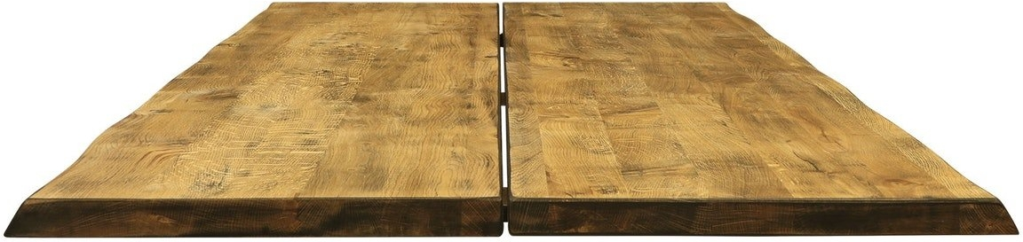 Bordplade House   Sander Hugin   Massivt Egetræ 80x120   Vintage Til Café-   Sofabord