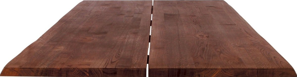 Bordplade House   Sander Curve Til Café-   Sofaborde Egetræ Mocca 80x80x3