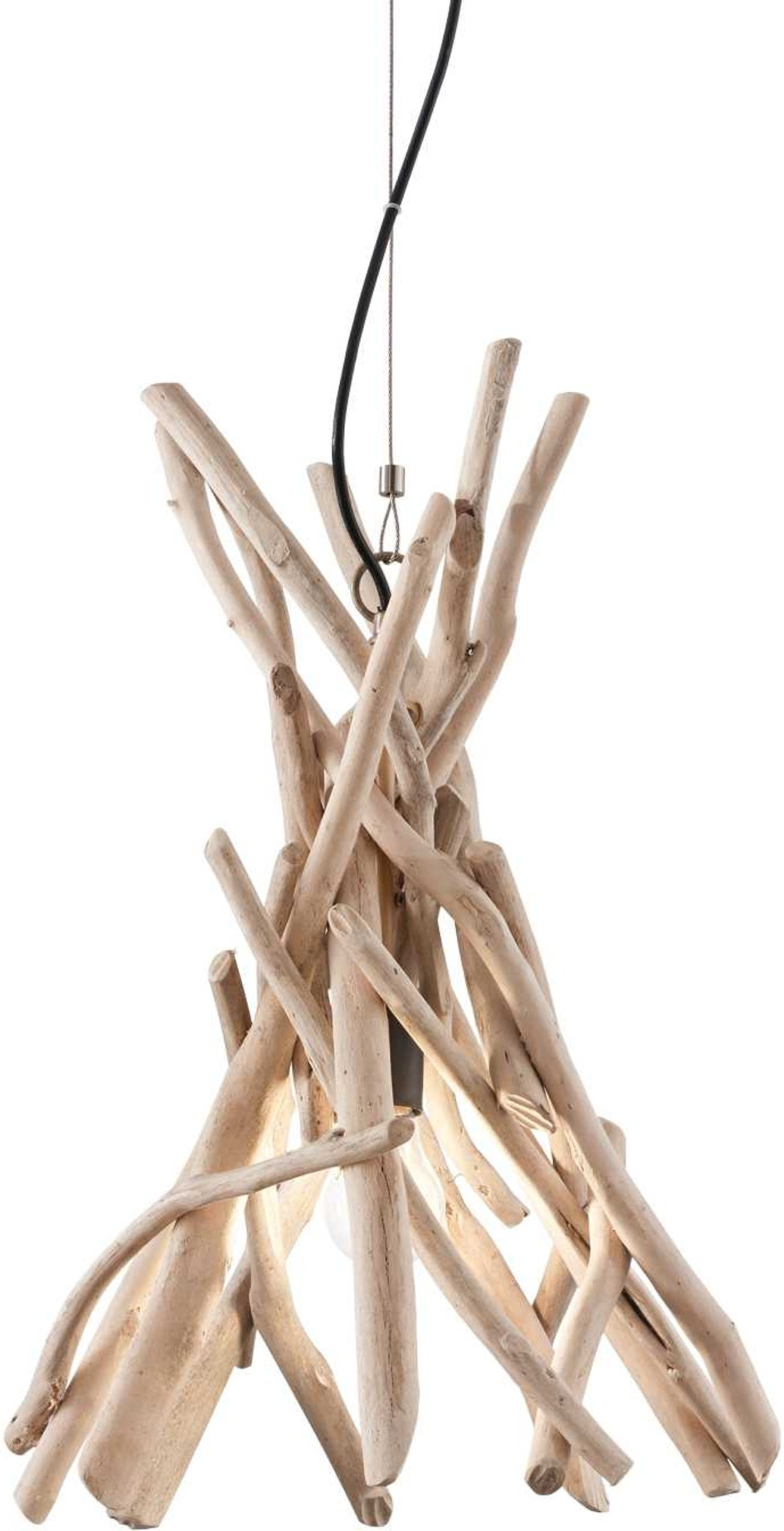 Pendellampe Driftwood - Naturlig Trædesign til Dit Hjem