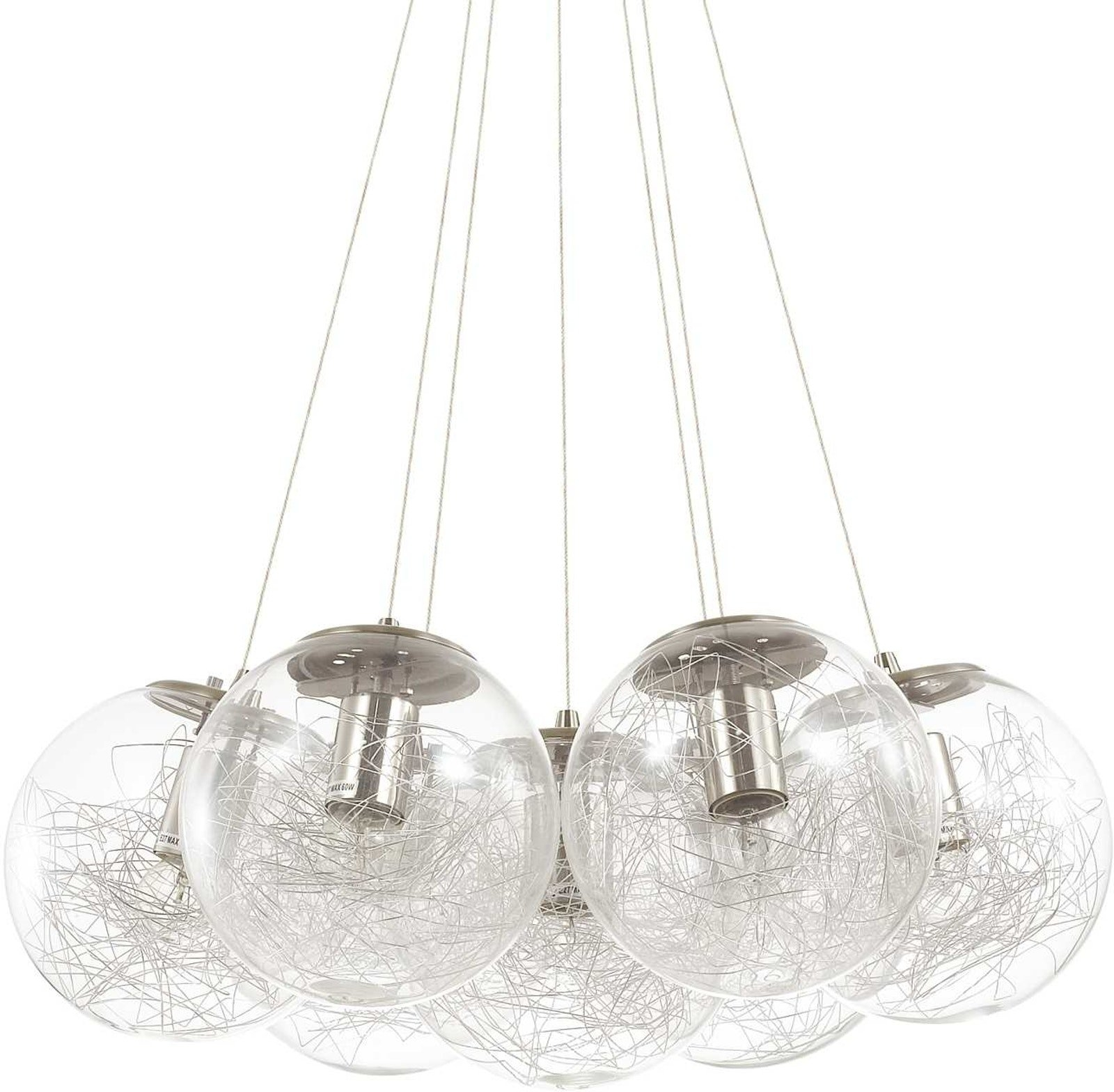 Pendellampe Ideal Lux Mapa Sat - Justerbar Loftslampe