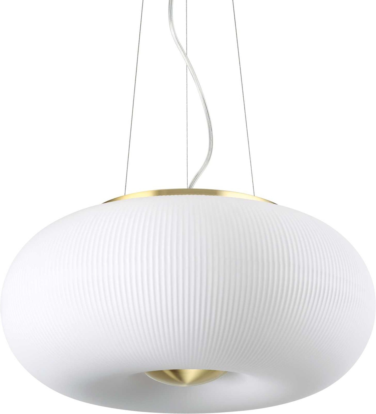 Elegant Arizona Pendel Lampe i Hvid Messing – Justerbar Belysning