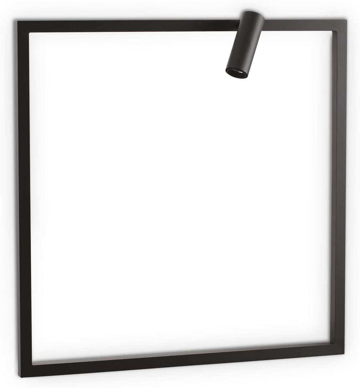 Væglampe Ideal Lux Syntesi LED i Sort Metal - Black Friday!