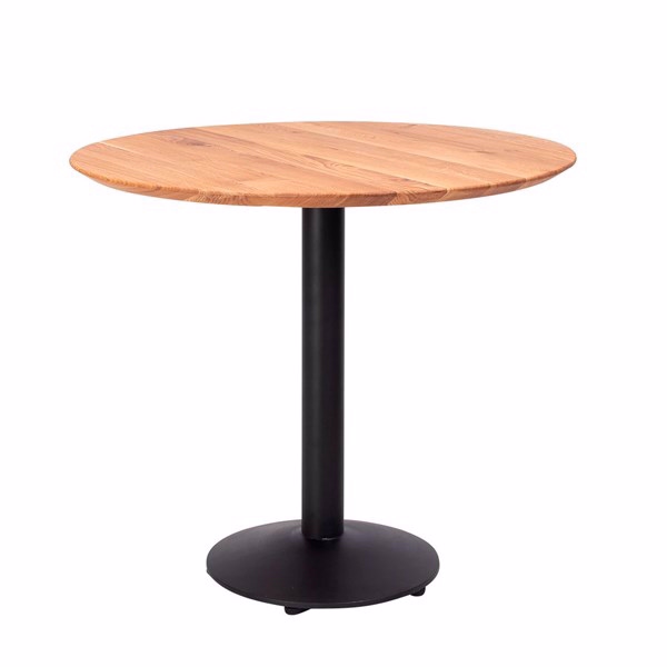 Wood   Nordic Rundt Plankebord   Natur Olie 80øcm Rødovre   Møbelsalg
