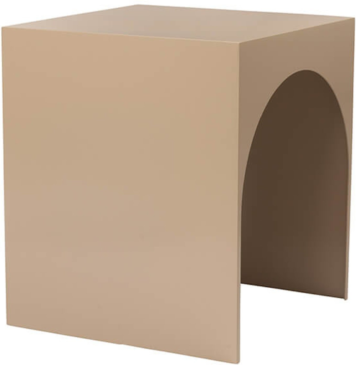 Sofabord   Kaffebord Kristina Dam Arch Stål Brun 40   40   46