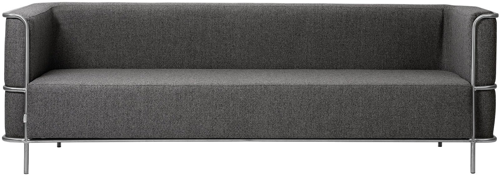 -personers Sofa Kristina Dam Modernist   Mørk Grå Uld 220
